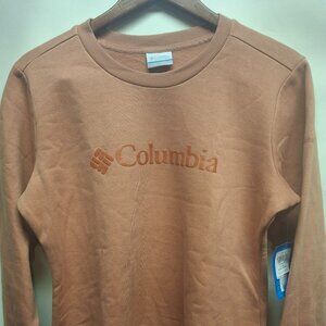 Women's Medium Columbia Crewneck orange Sweatshirt